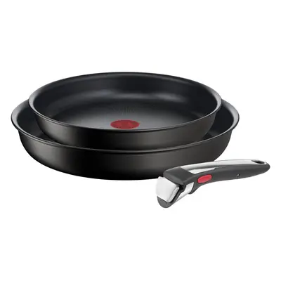 Tefal Ingenio Unlimited ON piece Non-Stick Induction Pan Set, & cm Frying Pans, Removable Handle