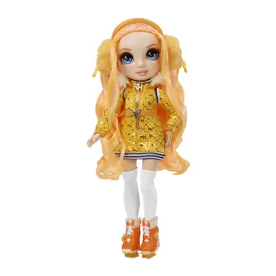 Rainbow High Winter Break Poppy Rowan â Orange Fashion Doll and Playse