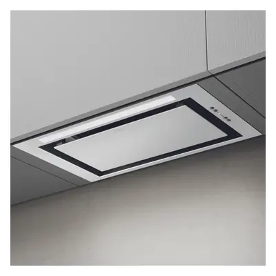 Elica cm Integrated Cooker Hood - White - For Ducted/Recirculating Ventilation