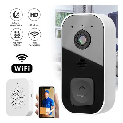 Wireless WiFi Smart Video Doorbell Phone Security Camera Door Bell Ring Intercom