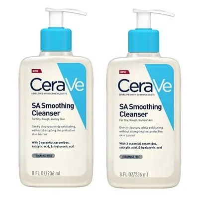 CeraVe SA Smoothing Cleanser 236ml x