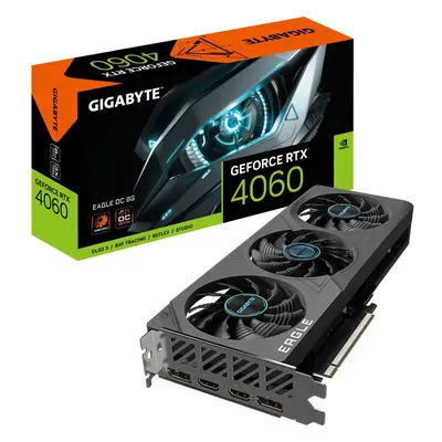 Gigabyte NVIDIA GeForce RTX EAGLE OC Graphics Card - 8GB GDDR6, 128-bit, PCI-E 4.0, 2505MHz Core