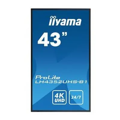 iiyama ProLite LH4352UHS-B1 43" Class (42.5" viewable) LED-backlit LCD display - 4K