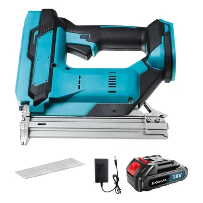 Nail Gun &Staple Gun Cordless Brushless Heavy Duty Stapler Nailer+Battery-Makita Compatible