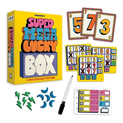 Gamewright - SUPER MEGA LUCKY BOX - The Spectacularly Strategic Game o