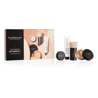 bareMinerals Original Get Started Kit Piece Mini Mineral Makeup Includes Original Loose Foundati