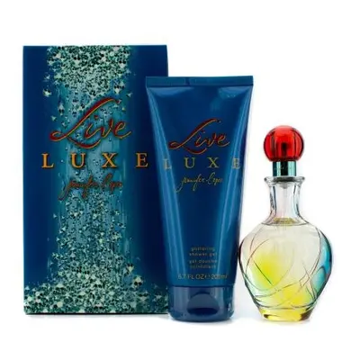 J Lo Live Luxe Pcs Set: 3.4 Edt Sp + 6.7 Body Lotion