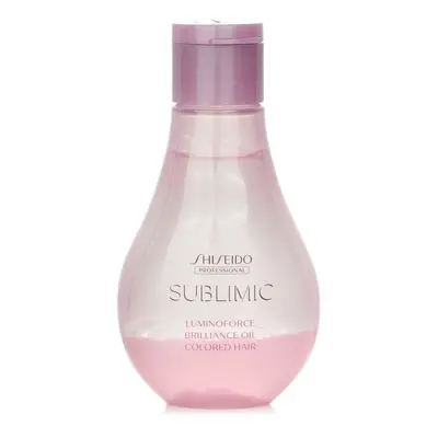 Shiseido - Sublimic Luminoforce Brilliance Oil (Colored Hair) - 100ml