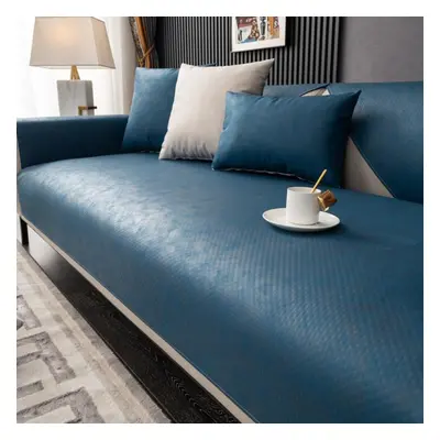 (110*240cm, blue) Non-slip Comfortable Sofa Cover