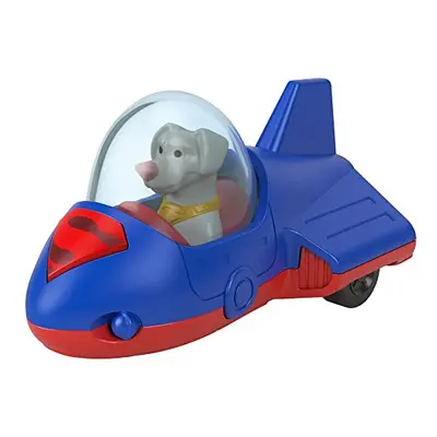 Fisher-Price Die-Cast Metal Superhero Vehicles Inspired by DC League of Superpets Movie - Krypto