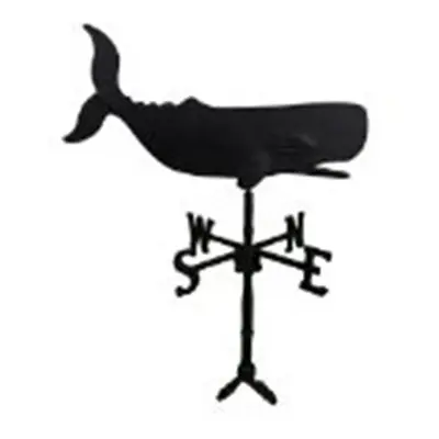 Montague Metal Products Series In. Black Whale Weathervane