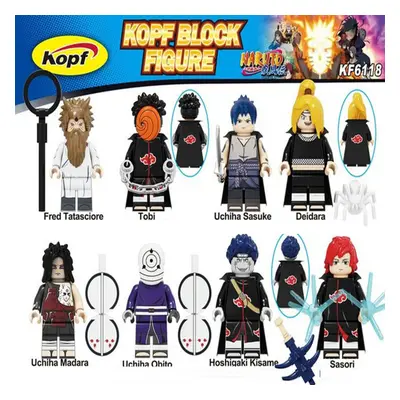 Ninjago 8PCS/set Mini figure Kai Jay Building Blocks Kids Toys