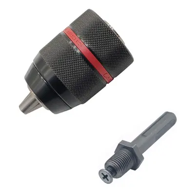 (B: Drill ChuckÂ + SDS Plus) 2-13mm Keyless Drill Chuck Hex Shank SDS Socket Square Self-tighten