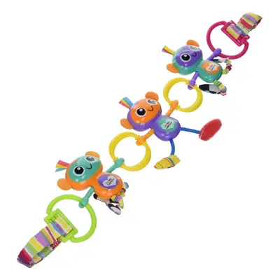 Lamaze Monkey Links Clip On Pram and Pushchair Baby Toy