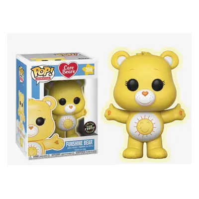 Funko Pop! Animation: Care Bears - Funshine Bear Chase Variant Glow in The Dark Vinyl Figure Inc