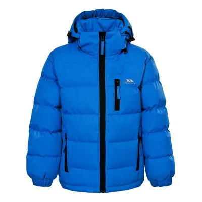 (13, Blue) Trespass Boys Padded Jacket Hooded Tuff