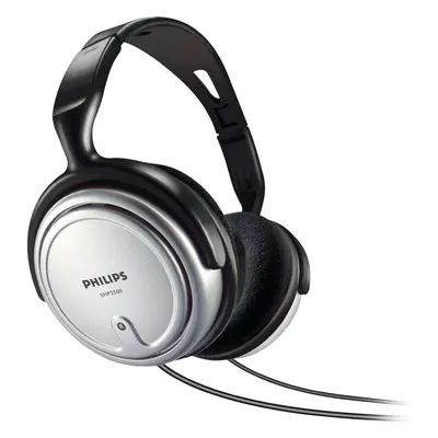 Philips Indoor Corded TV Over-Ear Headphones - Black