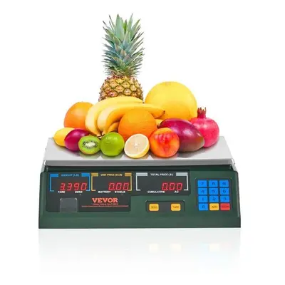 Vevor DZJJC66BCDCDEUZOVV1 Electronic Price Computing lbs Digital Deli Weight Scales