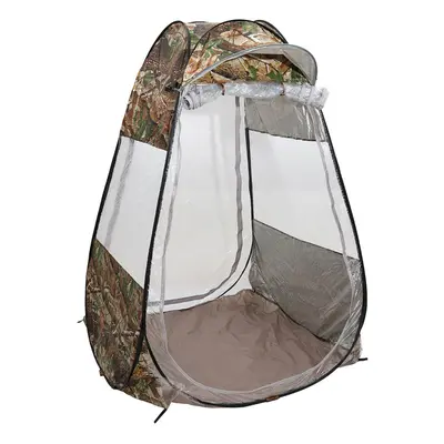 (Camouflage) Outdoor Camping Single Pop-up Tent Waterproof Anti-UV Canopy Sunshade Shelter