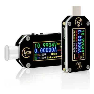 (TC66) Type-C PD Trigger USB Voltage Ammeter Capacity Meter Way Measurement Charger Battery APP 