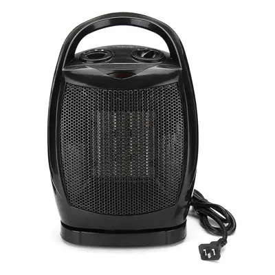 1500W Electric Warm Air Heater Fan with PTC Ceramic Thermostat - EU/US Plug