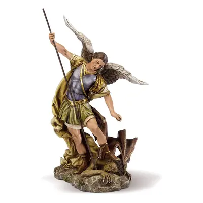 Joseph's Studio by Roman - St. Michael Figure on Base 10"" Scale Renaissance Collection 12"" H R