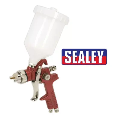 Sealey Spray Gun Air HVLP Gravity Fed Paint Lacquer Primer 1.3mm Set Up HVLP741