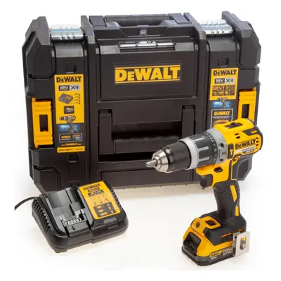 DeWalt DCD796E1T 18V XR Brushless Combi Hammer Drill - x POWERSTACK Batteries