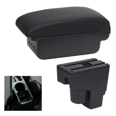 (black) For Honda Jazz For Honda Fit Jazz Car Armrest Box Arm Storage Accessories Special Retrof