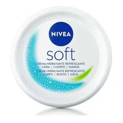 Nivea Soft Lotion Refreshing Moisturising Cream 200ml - Pack of