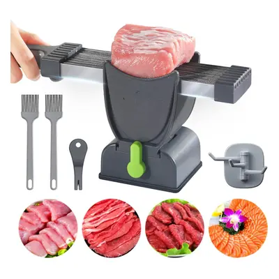 Meat Slicer Cleaver Kitchen Knife For Meat Slicing Shredding, Manual Fresh Meat Cutter Food Slic