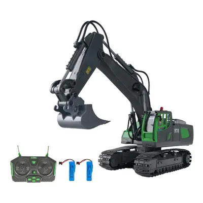 (grey, type 2-RC Excavator) Rc Excavator 1/20 2.4ghz 11ch Rc Construction Truck Engineering Vehi