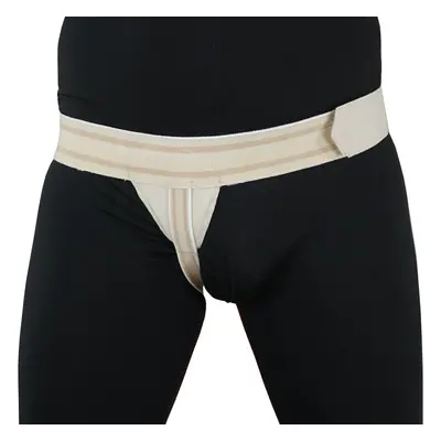 Inguinal Groin Hernia Truss Support Belt - Right Beige