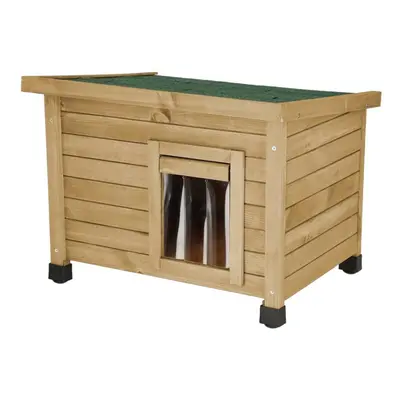 Kerbl Cat House Rustica 57x45x43 cm Brown and Green Rodent Hutch Pet Cat Bed