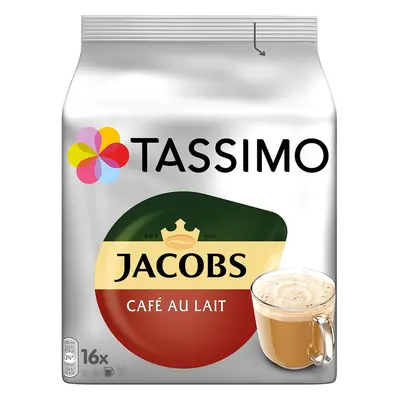 Tassimo Jacobs CafÃ© au Lait, Coffee Capsules for Drinks