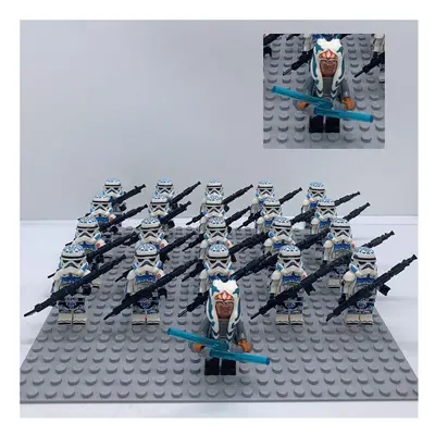 21Pcs Fit Lego Star Wars storm troops Minifigures Kids Toy