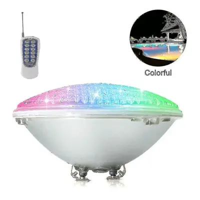 Led Pool Lighting, 18w Par56 Rgb Swimming Pool Light. Underwater Spotlight With Remote Control P