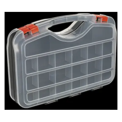 Parts Storage Case Compartment Double-Sided