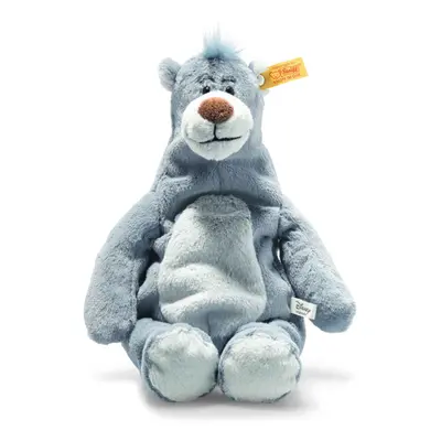 Steiff Disney Soft Cuddly Friends Baloo 12"" Premium Stuffed Animal Blue Grey