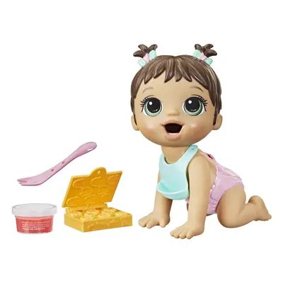 Baby Alive Lil Snacks Doll Eats and Poops Snack-Themed 8-Inch Baby Doll Snack Box Mold Toy for K