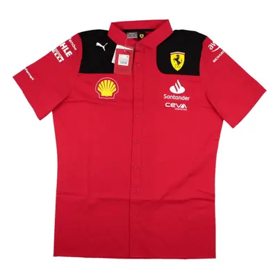 (M) Ferrari Team Shirt (Red)