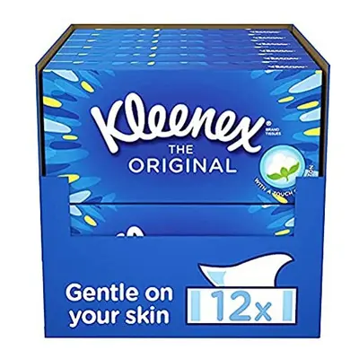 Original Facial Tissues Pack of Tissue Boxes Soft Tissues for Everyday Use Gentle on Your Family