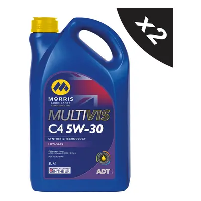 MORRIS C4 Fully Synthetic Engine Oil 5W-30 MB 226.51 Renault RN0720 2x5L