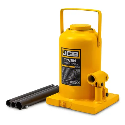 JCB Tonne Automotive Hydraulic Bottle Jack, 420mm Maximum Lift