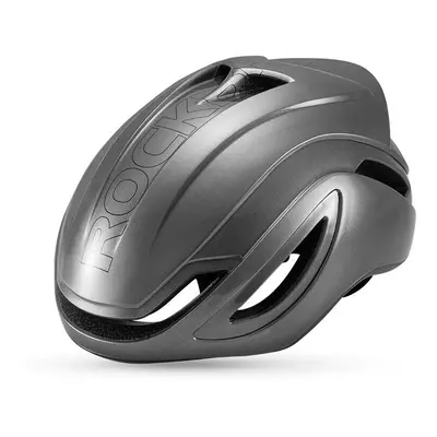 (Gray, M) Cycling Helmet Ultralight Breathable Magnetic Buckle 55-61cm Adjustable MTB Bike Helme