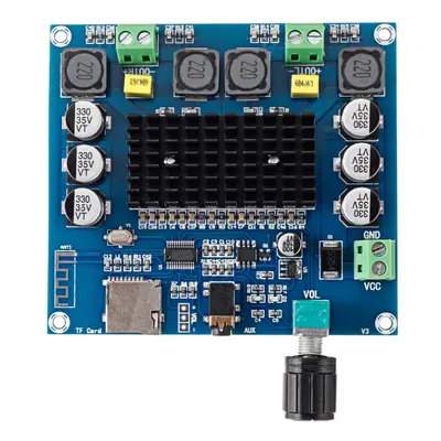 Digital Bluetooth Power Amplifier Board Ultra Long Distance Support AUX Onboard Potentiometer Du