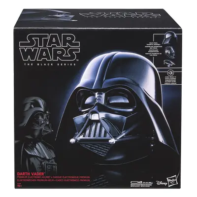 STAR WARS E0328EU4 The Black Series Darth Vader Premium Electronic Helmet,+14 years