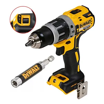 Dewalt DCD796N 18v XR Li-Ion Brushless Compact Combi Hammer Drill + Bit Holder