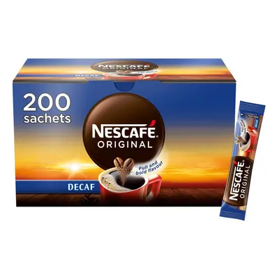 NESCAF? Original Decaf Instant Coffee Sachets - x 1.8g Sticks