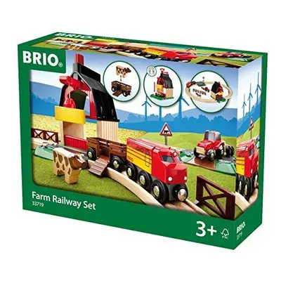 BRIO Farm Railway Set